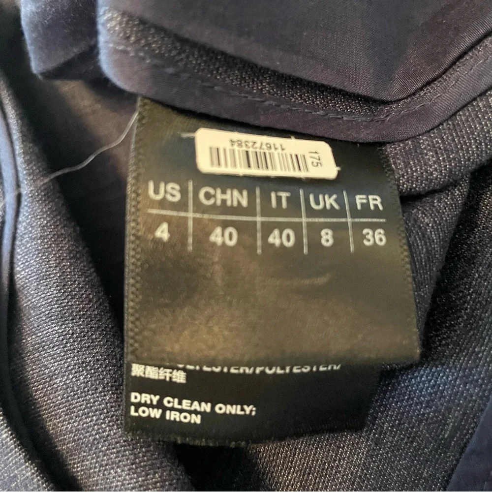 Layfayette 148 Women’s‎ Blazer Size 4 Cotton/Linen Blue